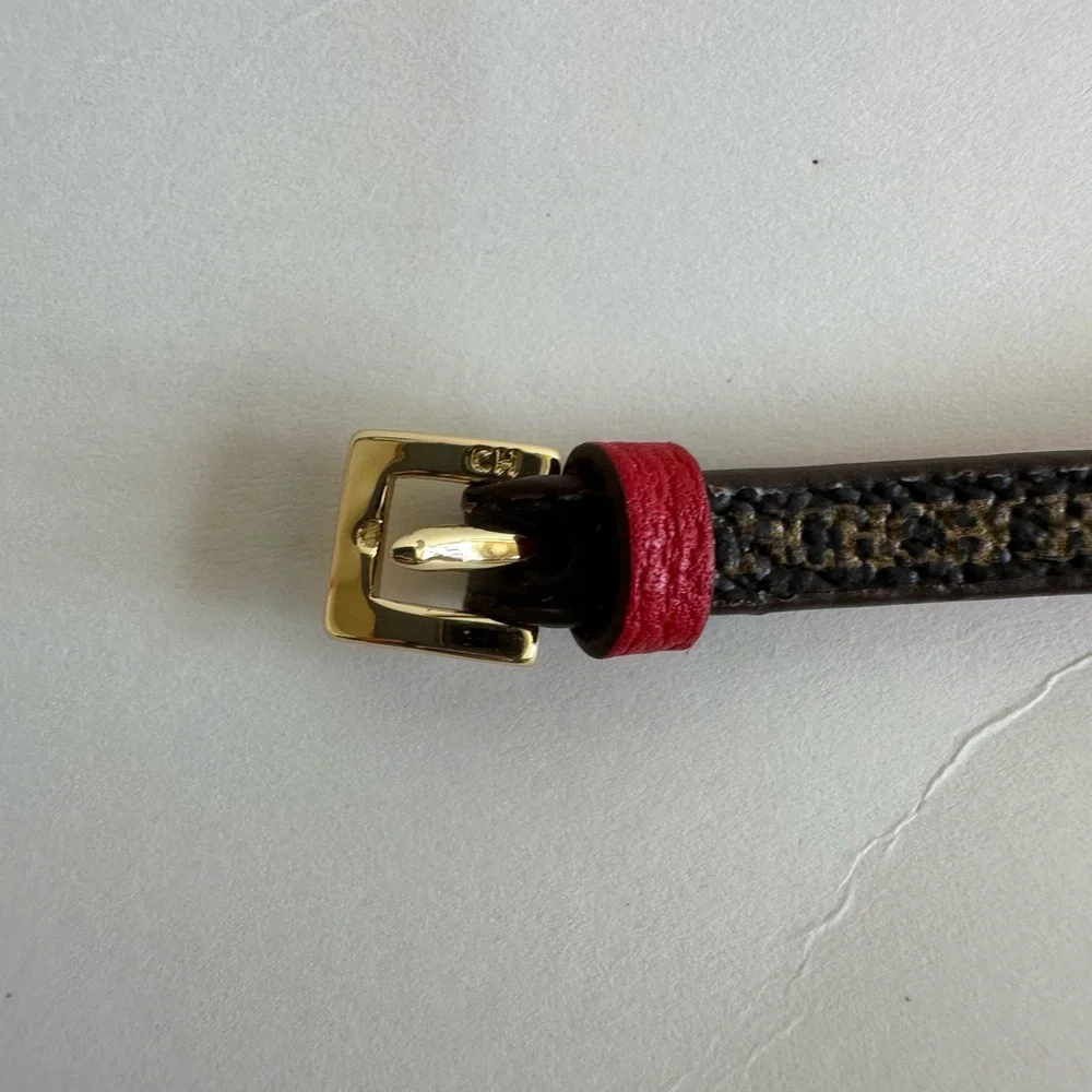 Carolina Herrera Double Wrap Around Leather
Bracelet - Picture 6 of 10